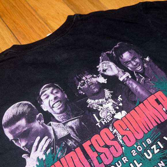 2018 Endless Summer Tour Merch Tee(Ft. G-Eazy, Lil Uzi, Ty Dolla $ign) - Picture 7 of 8